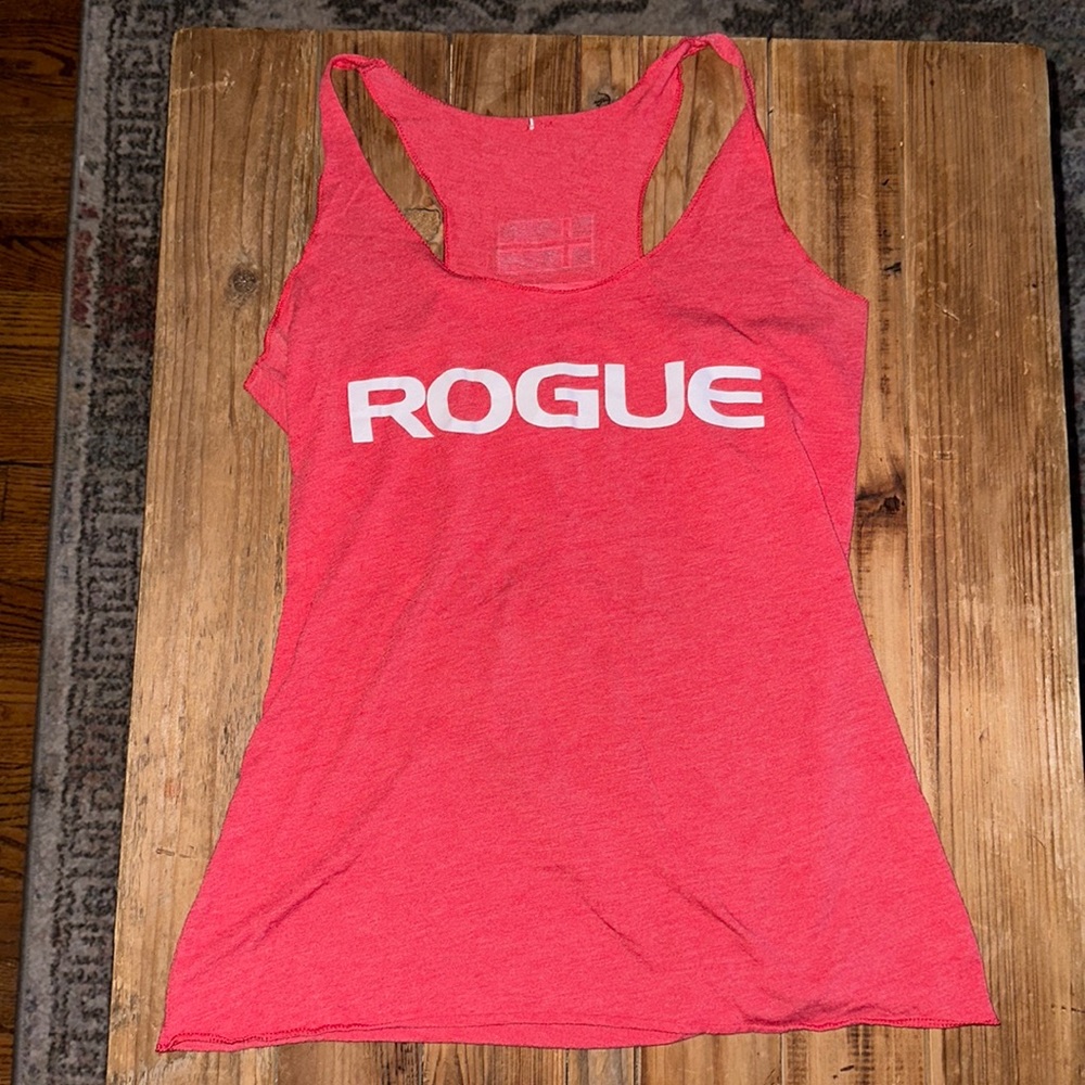 Rogue “Dottir” red tank. Size small.